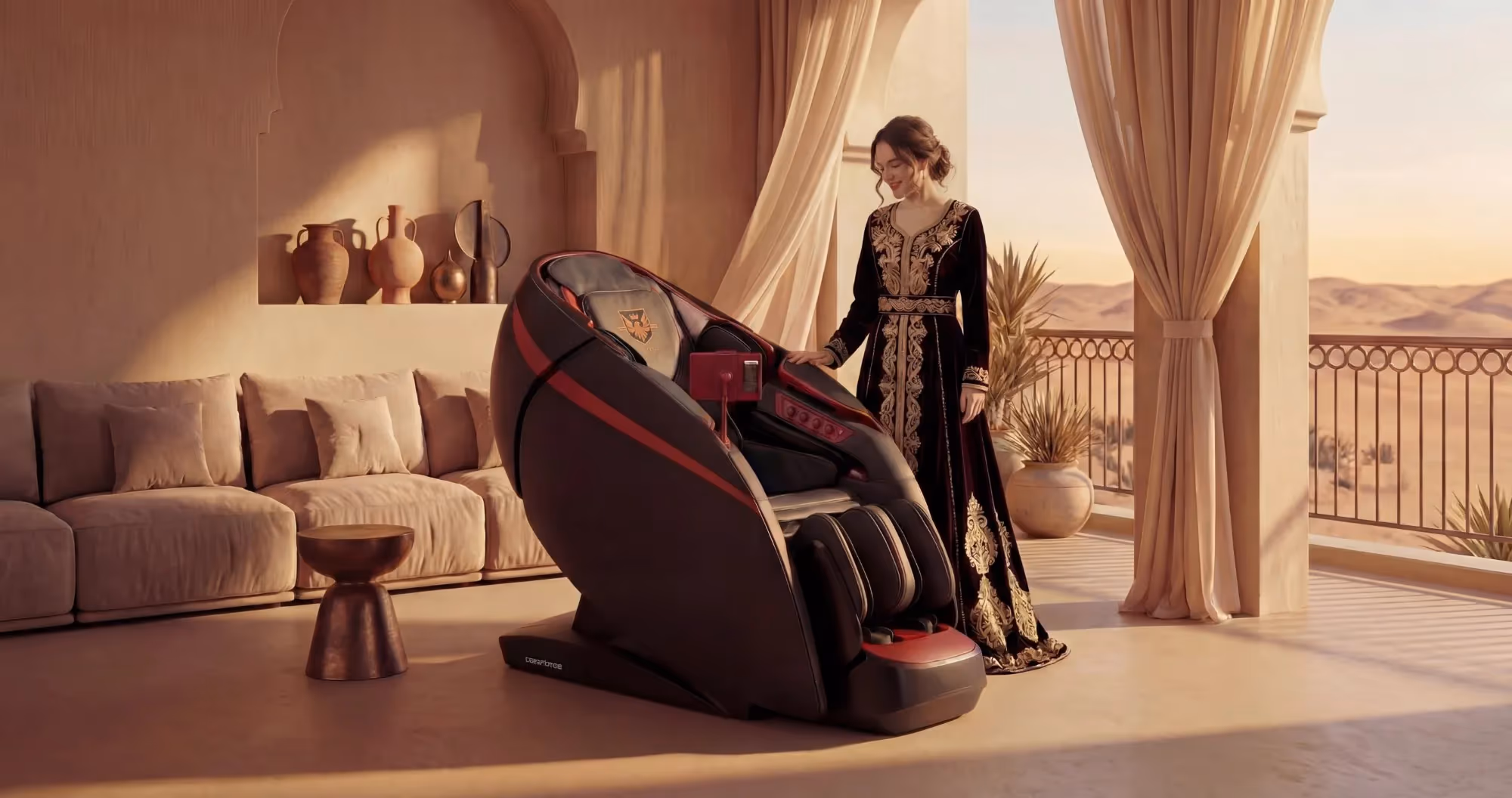 Premium massage chair